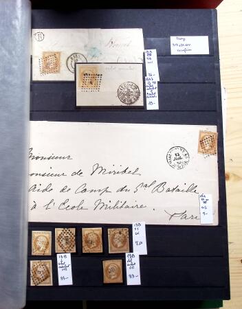 1849-1980, Petite succession de timbres neufs et oblitérés
