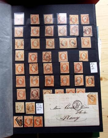 1849-1980, Petite succession de timbres neufs et oblitérés
