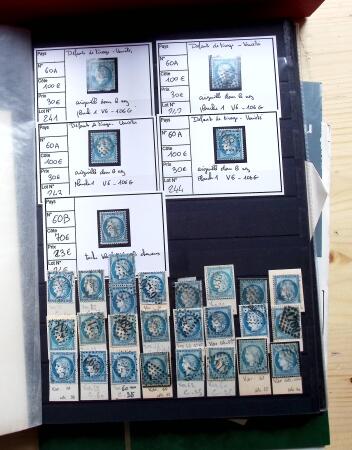1849-1980, Petite succession de timbres neufs et oblitérés