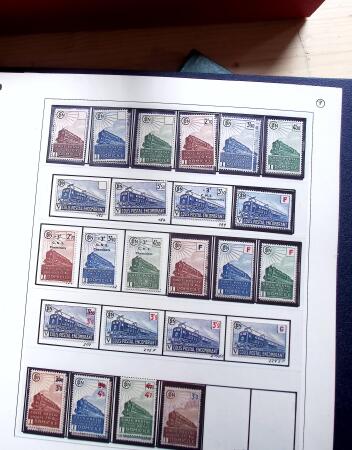 1849-1980, Petite succession de timbres neufs et oblitérés