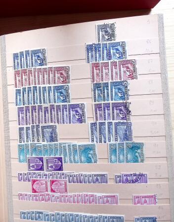 1849-1980, Petite succession de timbres neufs et oblitérés