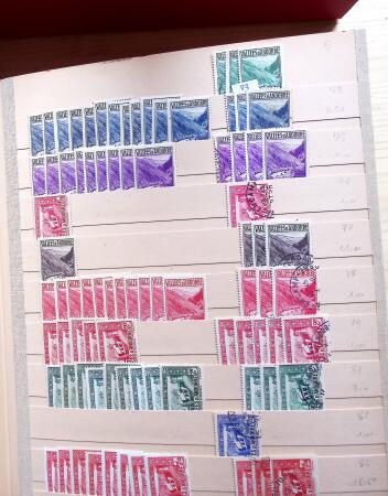 1849-1980, Petite succession de timbres neufs et oblitérés