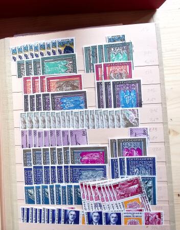1849-1980, Petite succession de timbres neufs et oblitérés
