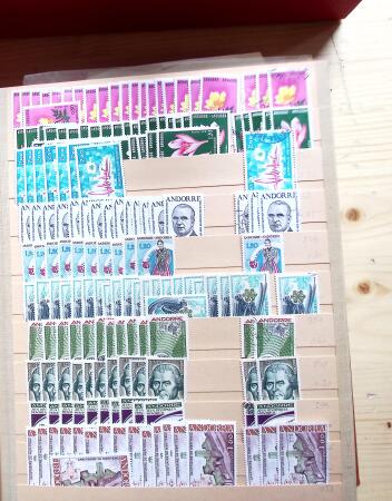 1849-1980, Petite succession de timbres neufs et oblitérés