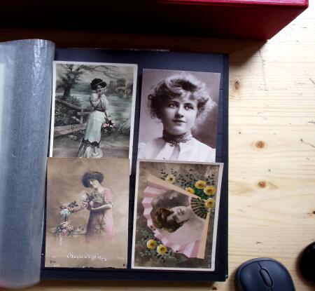1800-1950, Des centaines de lettres ou cartes postales,