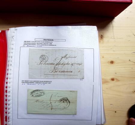 1800-1950, Des centaines de lettres ou cartes postales,