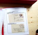 1800-1950, Des centaines de lettres ou cartes postales,