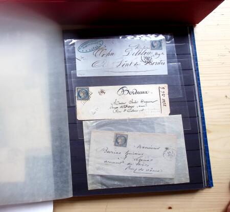 1800-1950, Des centaines de lettres ou cartes postales,