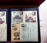 1800-1950, Des centaines de lettres ou cartes postales,