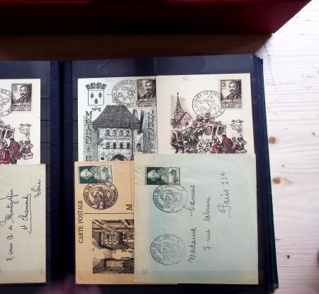 1800-1950, Des centaines de lettres ou cartes postales,