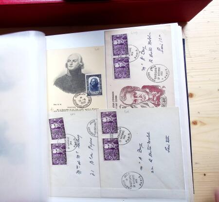 1800-1950, Des centaines de lettres ou cartes postales,