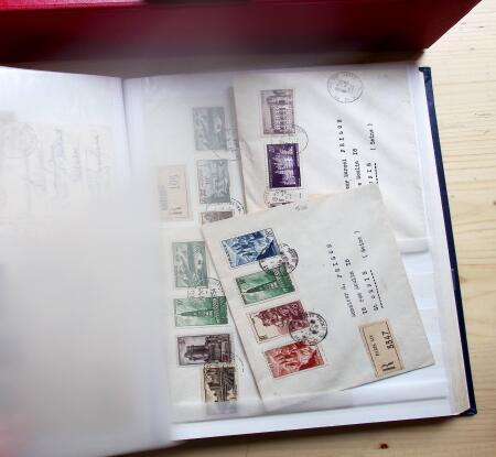 1800-1950, Des centaines de lettres ou cartes postales,