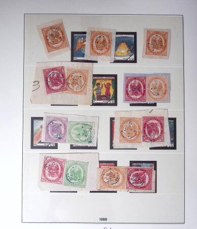 1868-1940, Deux albums d'accumulation de timbres intéressants
