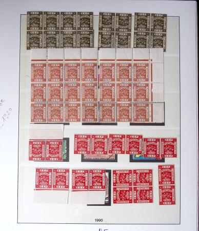 1868-1940, Deux albums d'accumulation de timbres intéressants