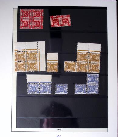 1868-1940, Deux albums d'accumulation de timbres intéressants