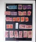 1868-1940, Deux albums d'accumulation de timbres intéressants