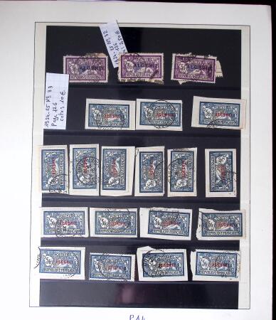 1868-1940, Deux albums d'accumulation de timbres intéressants
