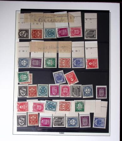 1868-1940, Deux albums d'accumulation de timbres intéressants