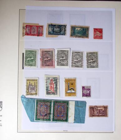 1868-1940, Deux albums d'accumulation de timbres intéressants