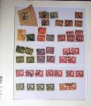 1868-1940, Deux albums d'accumulation de timbres intéressants