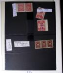 1868-1940, Deux albums d'accumulation de timbres intéressants