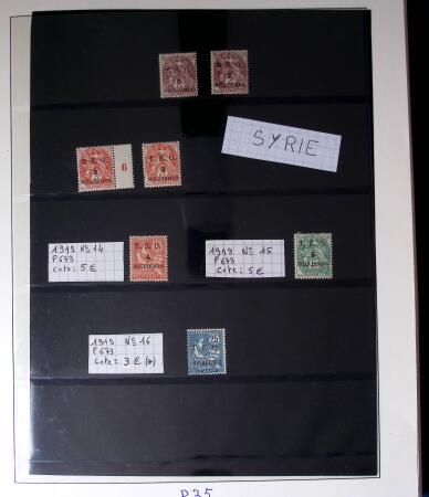 1868-1940, Deux albums d'accumulation de timbres intéressants