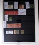 1868-1940, Deux albums d'accumulation de timbres intéressants