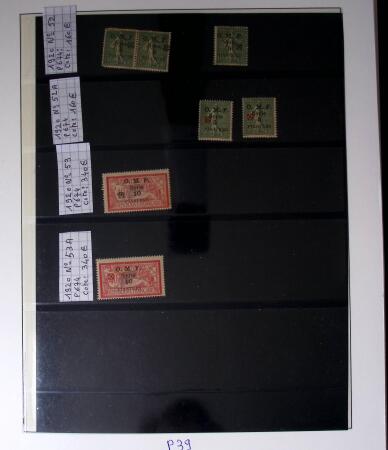 1868-1940, Deux albums d'accumulation de timbres intéressants