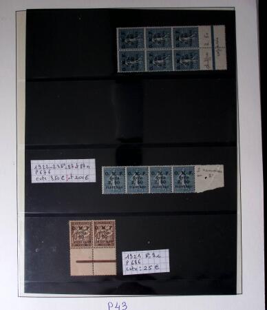 1868-1940, Deux albums d'accumulation de timbres intéressants
