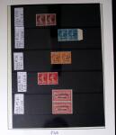 1868-1940, Deux albums d'accumulation de timbres intéressants