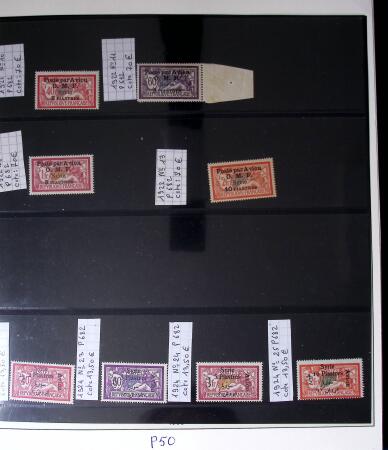 1868-1940, Deux albums d'accumulation de timbres intéressants