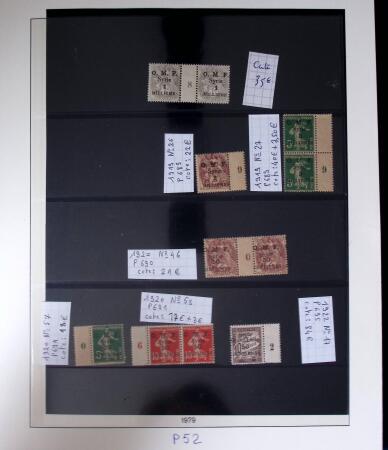 1868-1940, Deux albums d'accumulation de timbres intéressants