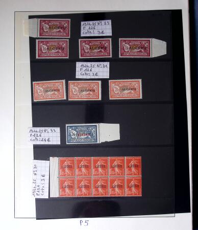 1868-1940, Deux albums d'accumulation de timbres intéressants