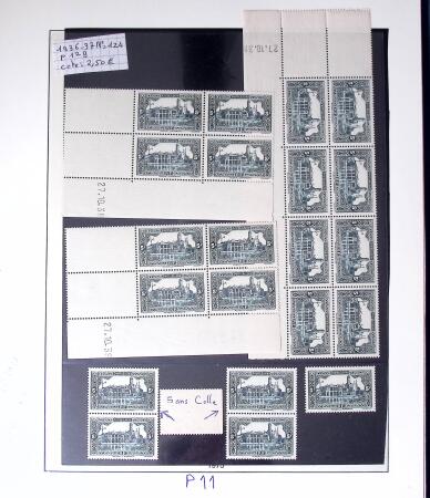 1868-1940, Deux albums d'accumulation de timbres intéressants