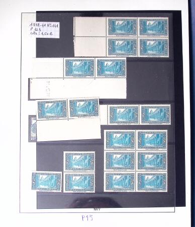 1868-1940, Deux albums d'accumulation de timbres intéressants