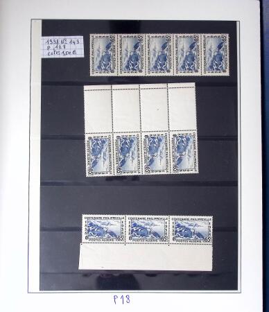 1868-1940, Deux albums d'accumulation de timbres intéressants