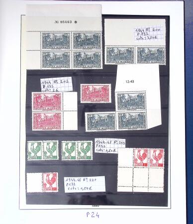 1868-1940, Deux albums d'accumulation de timbres intéressants