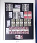 1868-1940, Deux albums d'accumulation de timbres intéressants