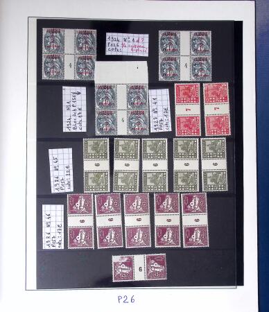 1868-1940, Deux albums d'accumulation de timbres intéressants