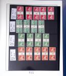 1868-1940, Deux albums d'accumulation de timbres intéressants