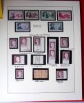 1960-1970, 1 classeur et 1 enveloppe avec des variétés