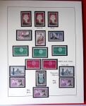 1960-1970, 1 classeur et 1 enveloppe avec des variétés