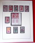 1960-1970, 1 classeur et 1 enveloppe avec des variétés