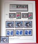 1960-1970, 1 classeur et 1 enveloppe avec des variétés