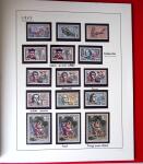 1960-1970, 1 classeur et 1 enveloppe avec des variétés