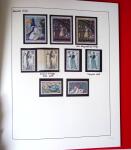 1960-1970, 1 classeur et 1 enveloppe avec des variétés