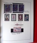 1960-1970, 1 classeur et 1 enveloppe avec des variétés