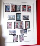 1960-1970, 1 classeur et 1 enveloppe avec des variétés