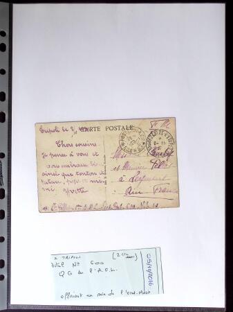1810-1950, Ensemble de 104 lettres regroupant un ensemble