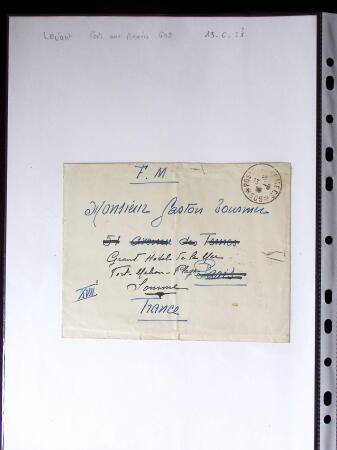 1810-1950, Ensemble de 104 lettres regroupant un ensemble